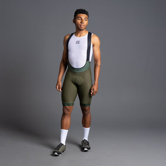 Solana Jersey LS + Endurance Bib 11" Olive