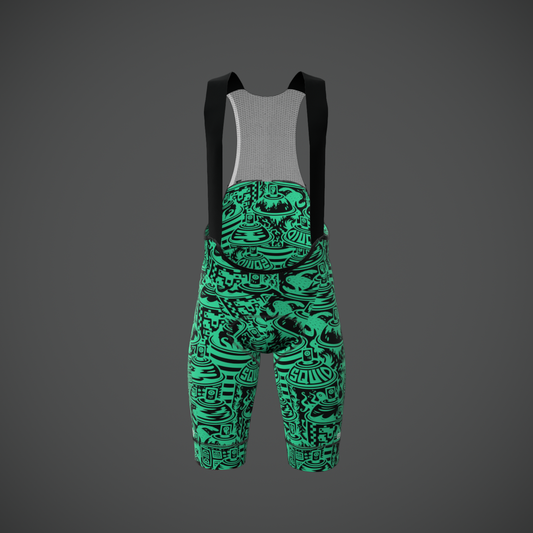 Men's Endurance Bib Short 9.5" : SQUID