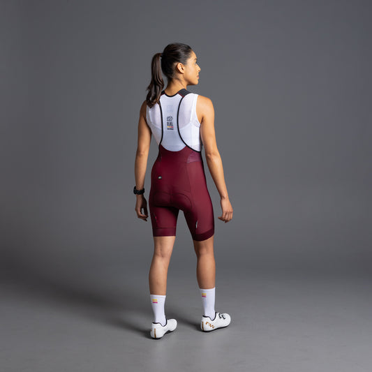 Women's Laguna Seca Performance Bib Short 8"