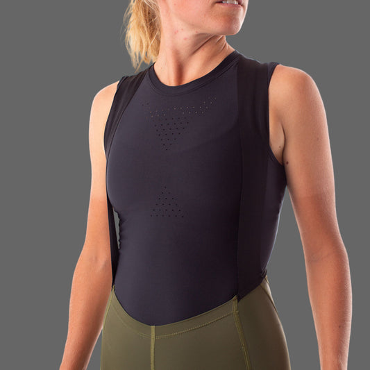 sleeveless cycling base layer